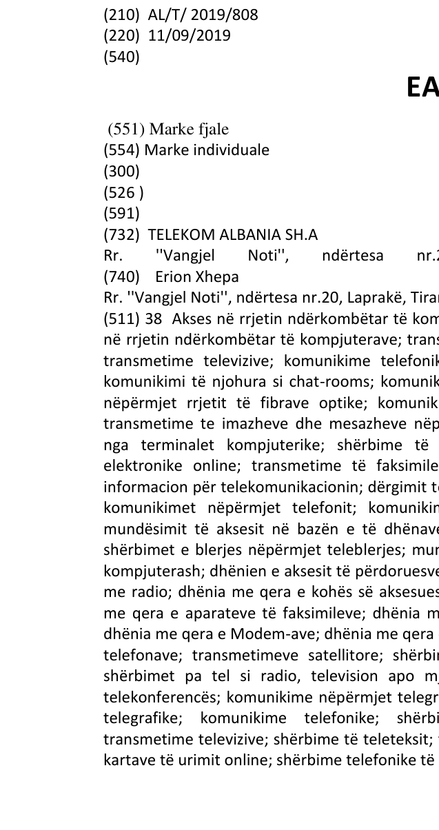 Zëri i markës EASY në buletin