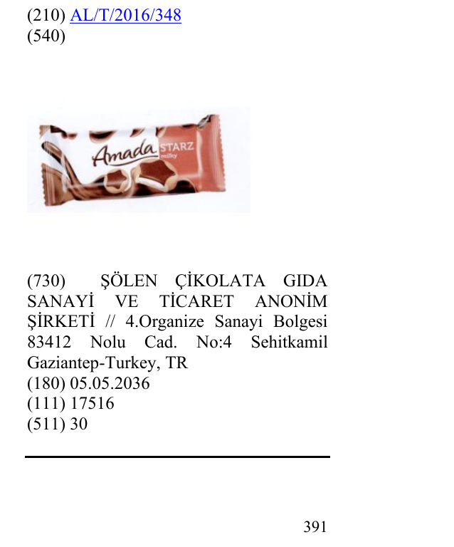Zëri i markës Amada STARZ në buletin