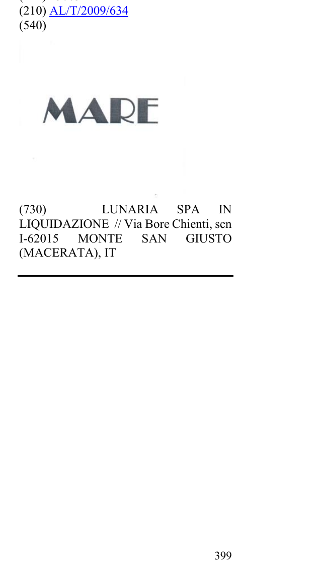 Zëri i markës MARE në buletin