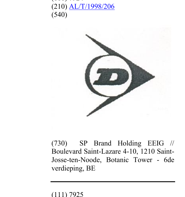 Zëri i markës D në buletin