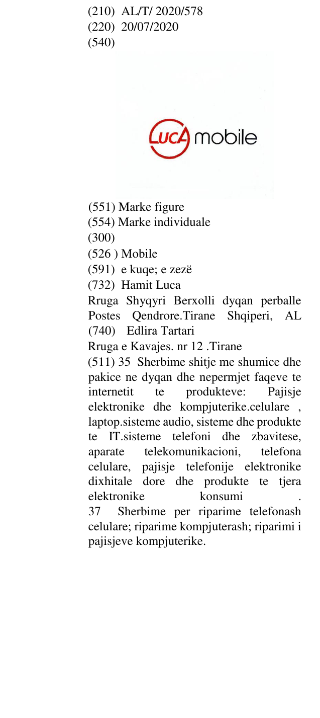 Zëri i markës Mobile në buletin