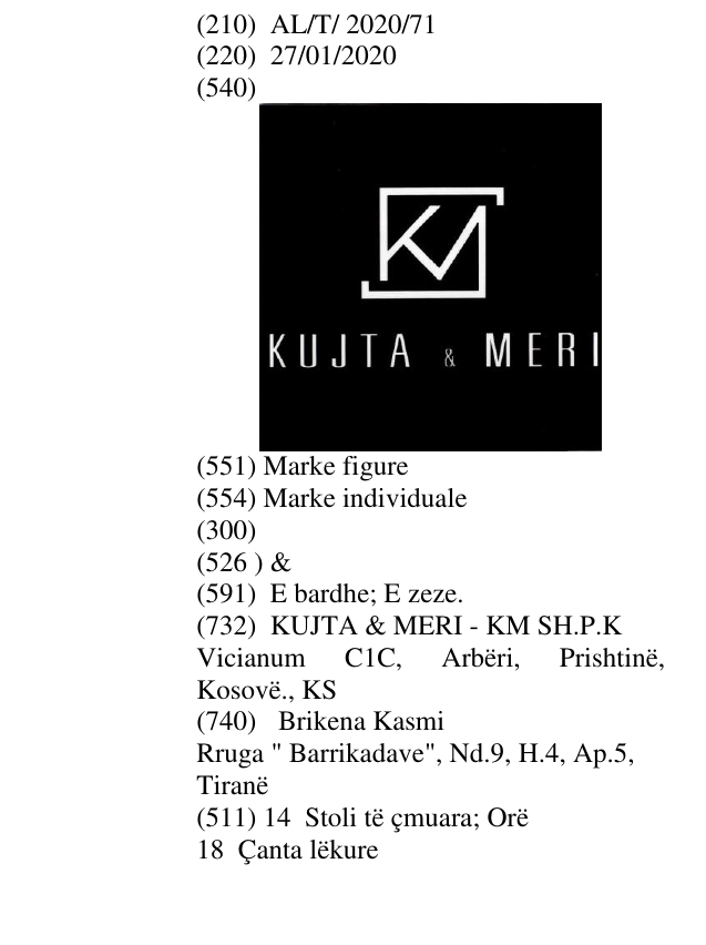 Zëri i markës & në buletin