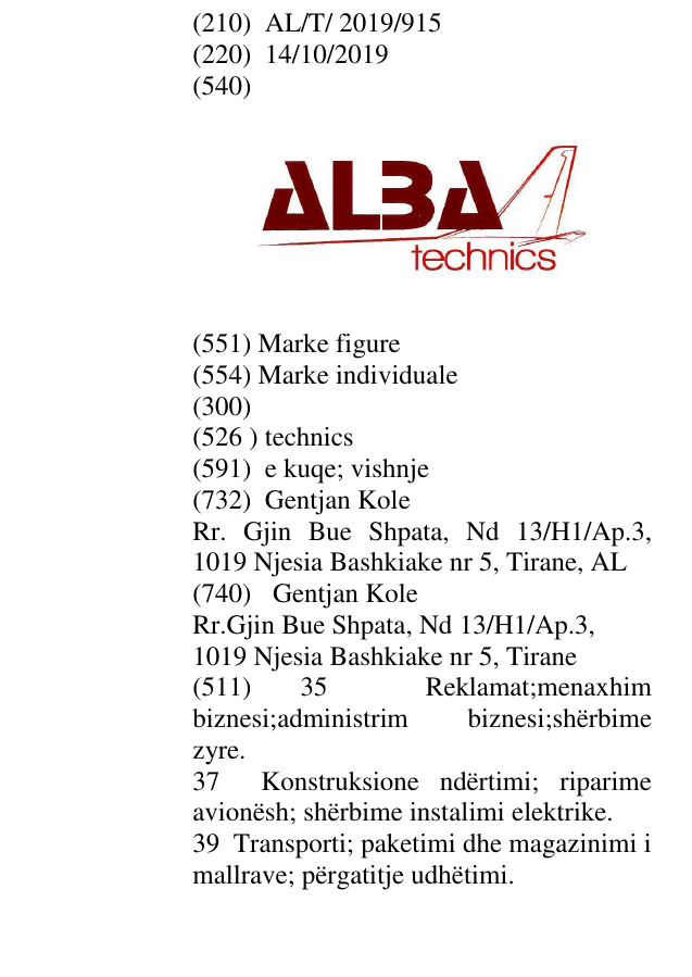 Zëri i markës technics në buletin