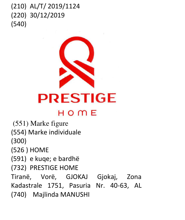 Zëri i markës HOME në buletin