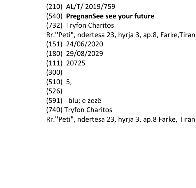 Zëri i markës PregnanSee see your future në buletin