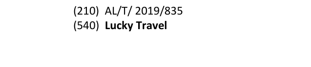 Zëri i markës Lucky Travel në buletin