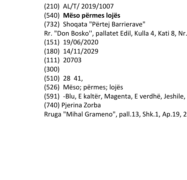 Zëri i markës Mëso përmes lojës në buletin
