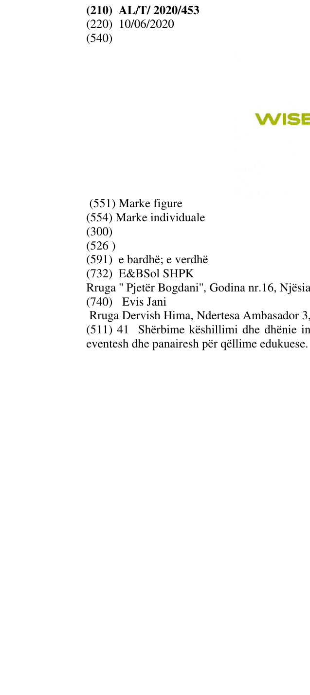Zëri i markës WISE Loans në buletin