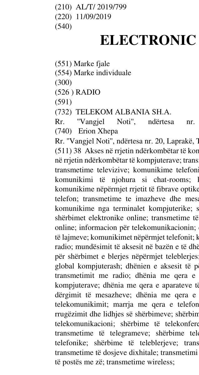 Zëri i markës ELECTRONIC BEATS RADIO në buletin