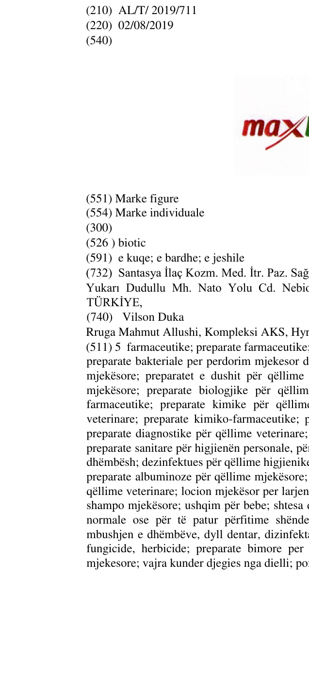 Zëri i markës biotic në buletin