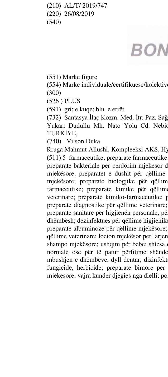 Zëri i markës PLUS në buletin