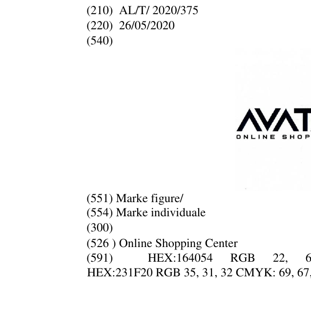 Zëri i markës Online Shopping Center në buletin