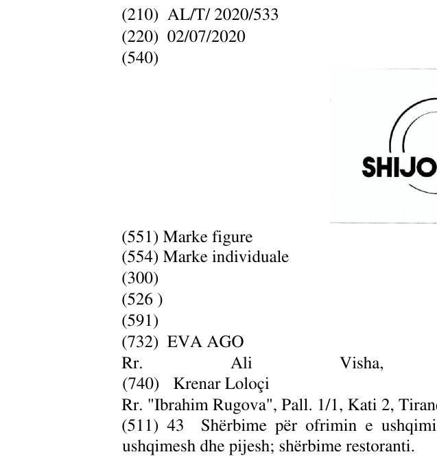 Zëri i markës SHIJO SHQIP në buletin