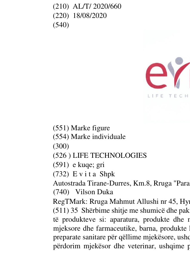 Zëri i markës LIFE TECHNOLOGIES në buletin