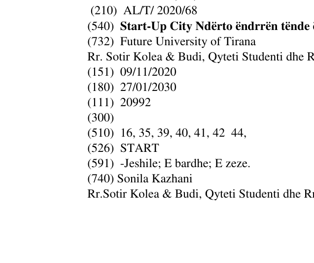 Zëri i markës Start-Up City Ndërto ëndrrën tënde është momenti yt! në buletin