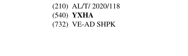 Zëri i markës YXHA në buletin