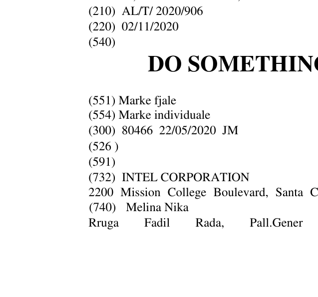 Zëri i markës DO SOMETHING WONDERFUL në buletin