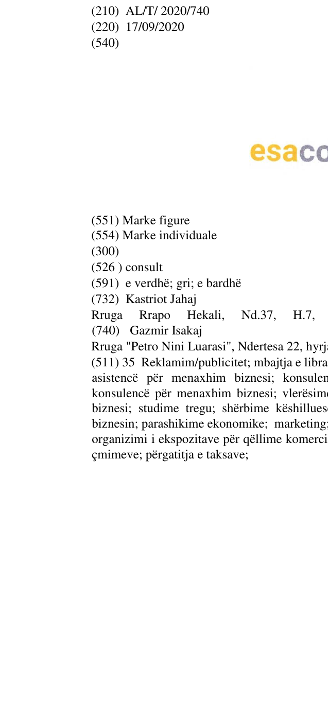 Zëri i markës consult në buletin