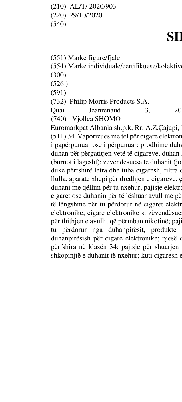 Zëri i markës SILU në buletin