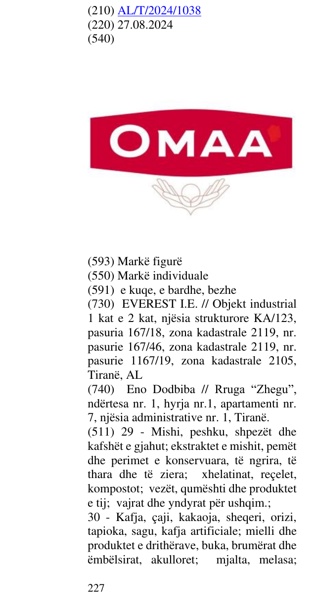 Zëri i markës omaa në buletin