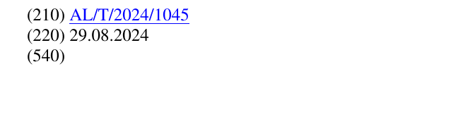 Zëri i markës 228 në buletin