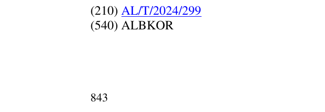 Zëri i markës ALBKOR në buletin