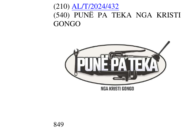 Zëri i markës PUNË PA TEKA NGA KRISTI GONGO në buletin