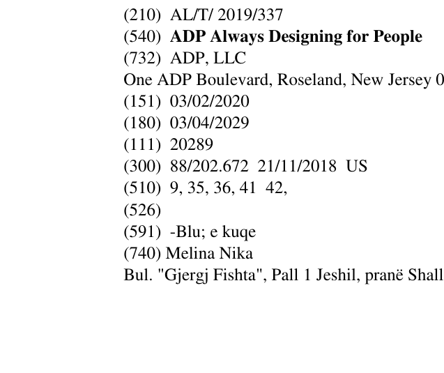 Zëri i markës ADP Always Designing for People në buletin