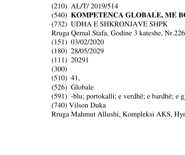 Zëri i markës KOMPETENCA GLOBALE, ME BOTEN NE MENDJE në buletin