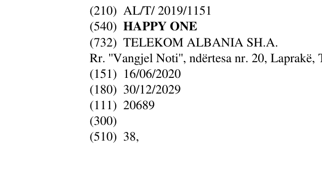 Zëri i markës HAPPY ONE në buletin