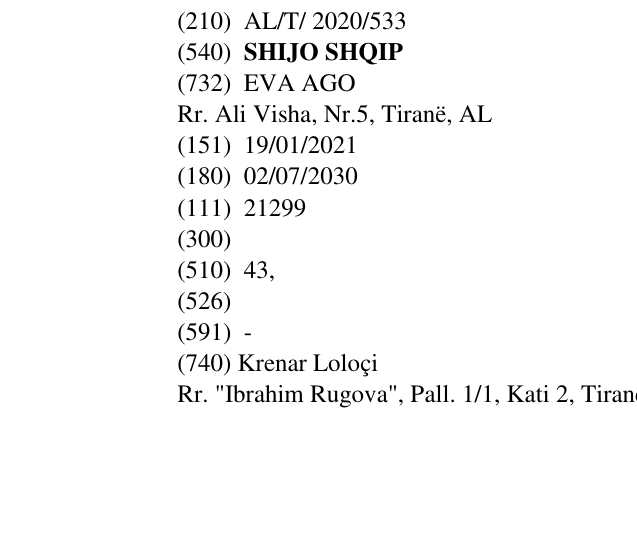 Zëri i markës SHIJO SHQIP në buletin