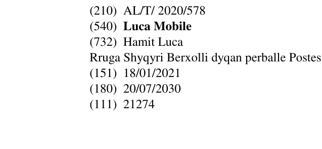 Zëri i markës Luca Mobile në buletin