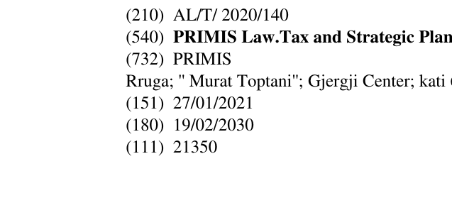 Zëri i markës PRIMIS Law.Tax and Strategic Planning në buletin