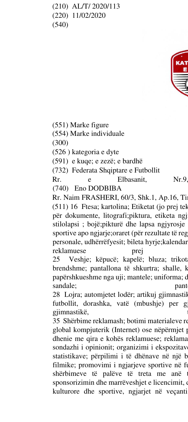 Zëri i markës kategoria e dyte në buletin