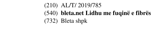 Zëri i markës bleta.net Lidhu me fuqinë e fibrës në buletin