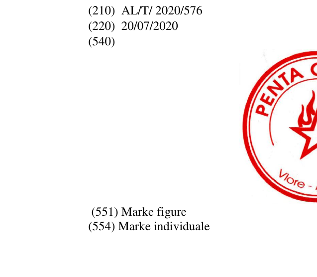 Zëri i markës OIL sh.p.k; Vlore-Albania në buletin