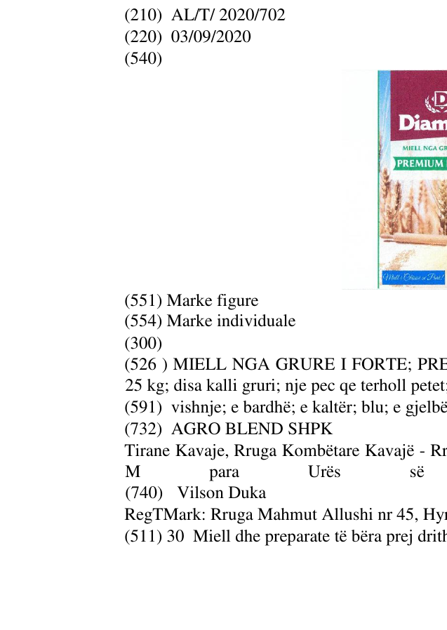 Zëri i markës MIELL NGA GRURE I FORTE; PREMIUM NATYRAL; Miell i Cilesise se Pare; 25 kg; disa kalli gruri; nje pec qe terholl petet; nje sasi me miell; disa kokrra gruri në buletin