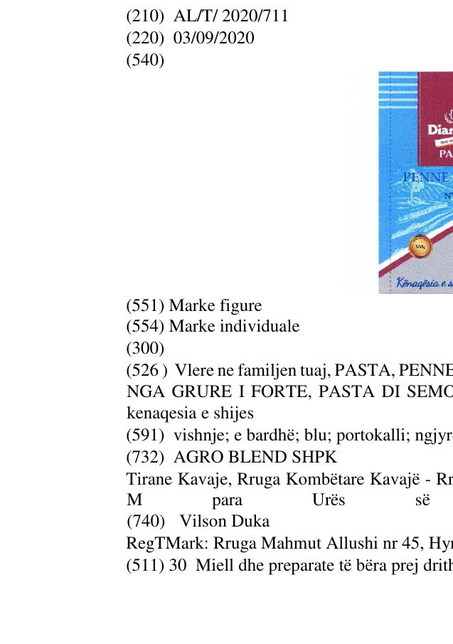 Zëri i markës Vlere ne familjen tuaj, PASTA, PENNE RIGATE, N 27, MAKARONA me SEMOLA NGA GRURE I FORTE, PASTA DI SEMOLA DI GRANO DURO, QUALITA, 500g; kenaqesia e shijes në buletin