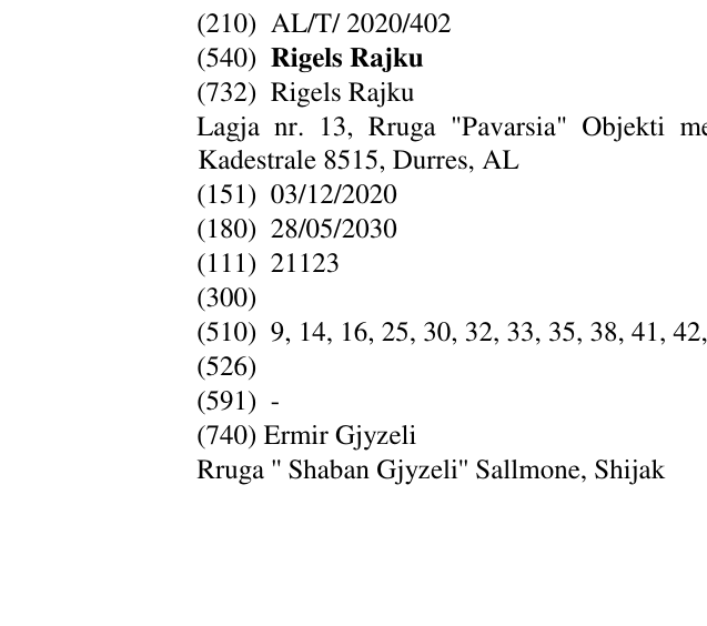 Zëri i markës Rigels Rajku në buletin