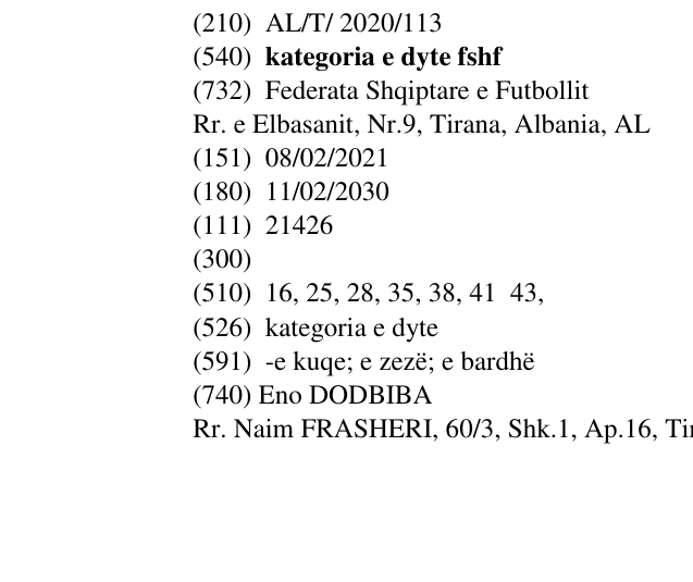Zëri i markës kategoria e dyte fshf në buletin
