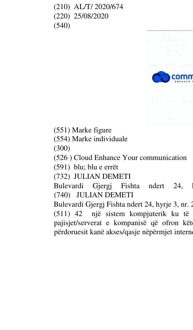 Zëri i markës Cloud Enhance Your communication në buletin