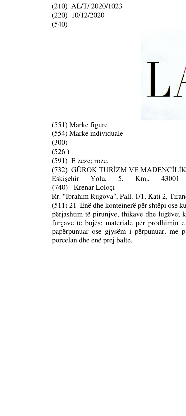 Zëri i markës LAV në buletin