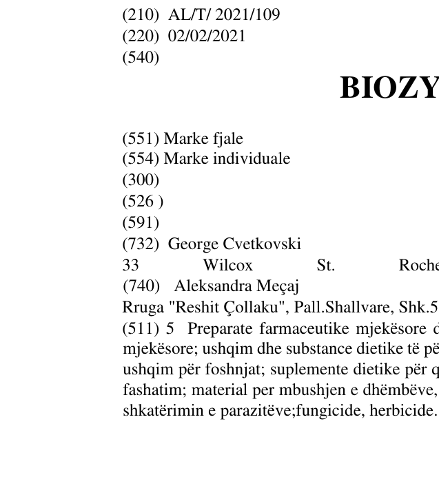 Zëri i markës BIOZYM-Q10 në buletin