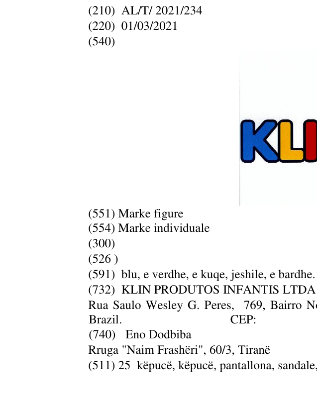 Zëri i markës klin në buletin