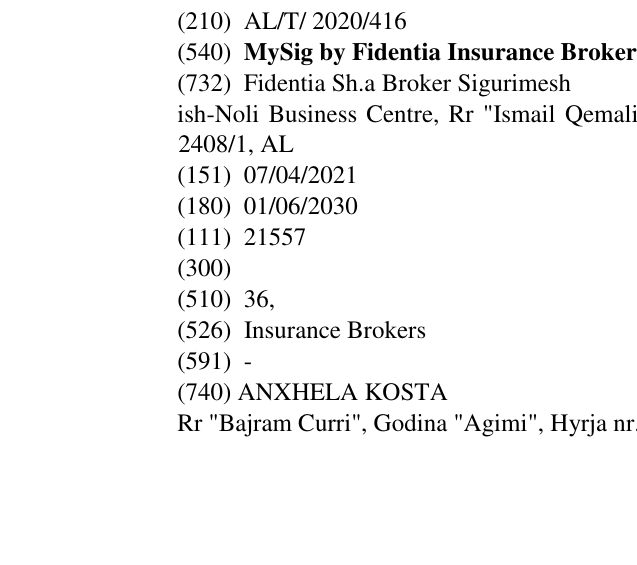 Zëri i markës MySig by Fidentia Insurance Brokers në buletin