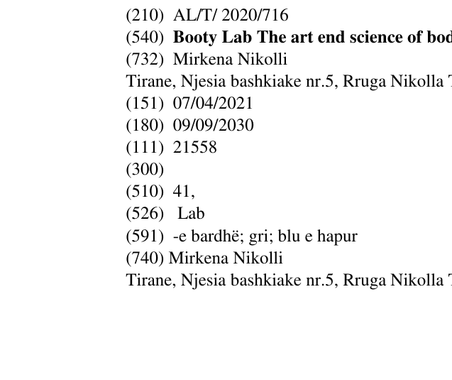 Zëri i markës Booty Lab The art end science of body shape në buletin