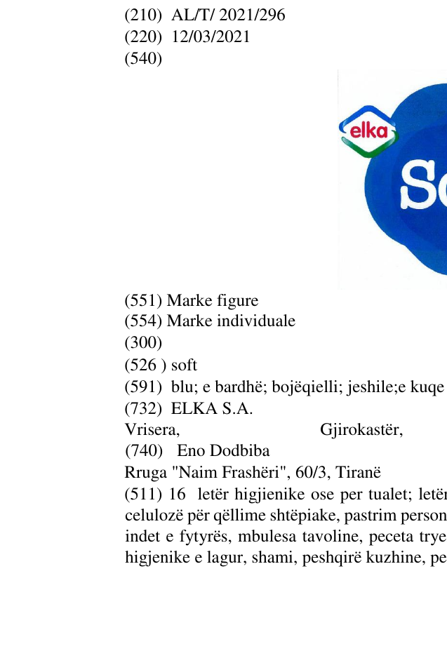 Zëri i markës soft në buletin
