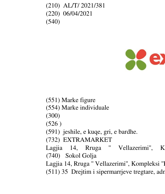 Zëri i markës extra, zgjedhja ime e pare në buletin