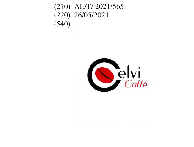 Zëri i markës Caffe në buletin