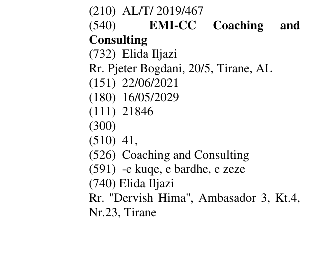 Zëri i markës EMI-CC Coaching and Consulting në buletin
